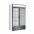 Nevera armario puerta doble puerta puerta corredera de refrigerador de marco negro Nevera armario puerta doble puerta puerta corredera de refrigerador de marco negro