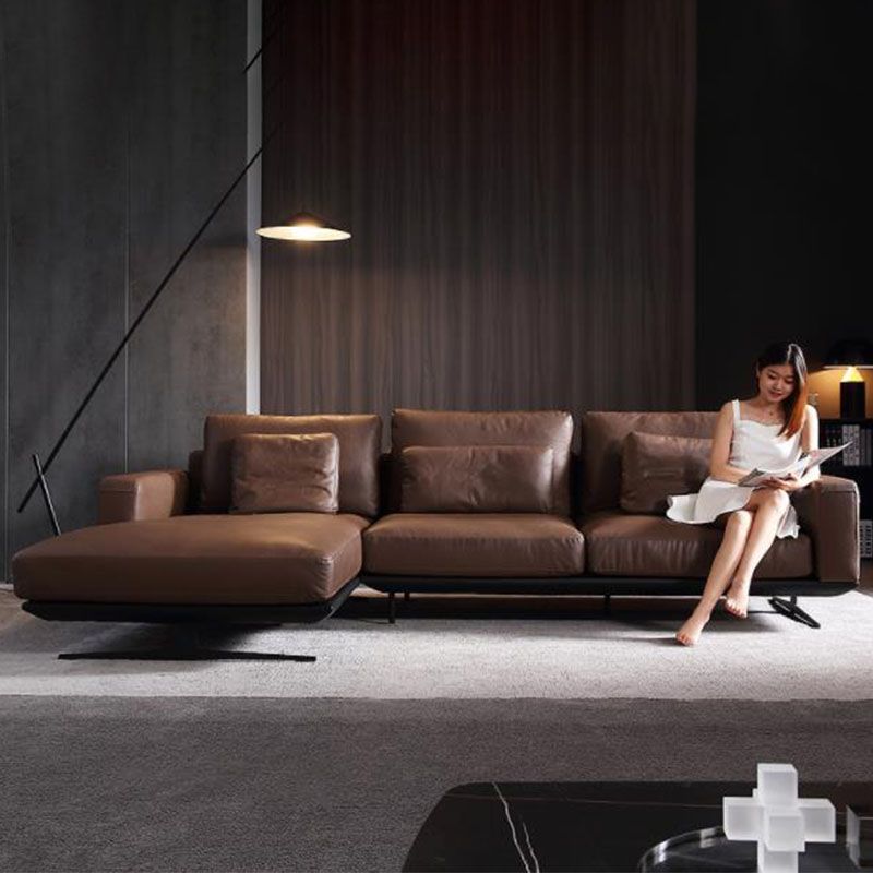 Nuevo Sofá cuero de vaca diseño moderno2 PLAZAS